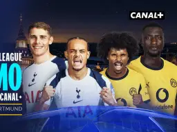 Piłkarze Tottenhamu i Borussii Dortmund. Canal+ transmituje Ligę Mistrzów.