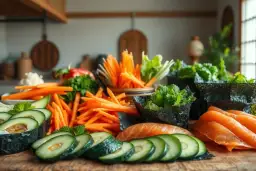 Co do sushi do środka? Odkryj najlepsze składniki i pomysły