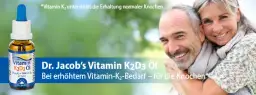 Dr. Jacob's Vitamin D3 K2 Öl: Vorteile, Dosierung und wichtige Infos