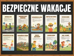 Życzenia wakacyjne dla dzieci i rodziców pełne radości i bezpieczeństwa