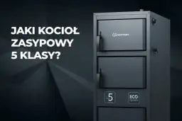 Szukasz odpowiedzi: jaki kocioł zasypowy 5 klasy? Oto nowoczesny kocioł z certyfikatem Eco Design.