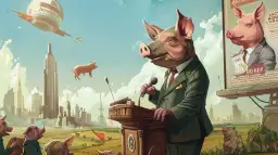 Folwark zwierzęcy: Czy Orwell przewidział dzisiejszą politykę?