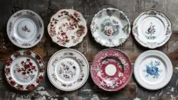 Czy warto zainwestować w komplet 12 talerzy vintage?