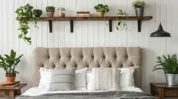 Ozdobna ściana w sypialni: 6 pomysłów na aranżację