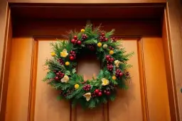 Jak powiesić wieniec na drzwiach? 5 metod bez uszkodzeń!