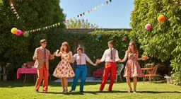 Impreza w stylu lat 60.: Przewodnik krok po kroku