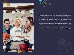 Jakie życzenia na 70. urodziny wzruszą do łez? Zainspiruj się