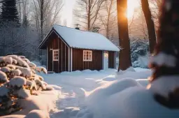 Skuteczne sposoby na to, jak ogrzać altanę na działce zimą