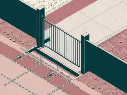 Jaki fundament pod bramę przesuwną, aby uniknąć problemów z trwałością?