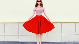 Spódnica rozkloszowana: uszyj ją z koła łatwo i perfekcyjnie!