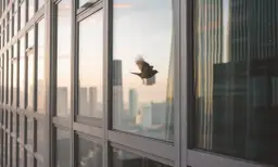 Co oznacza, gdy ptak uderza w okno? Symbolika i przesłania