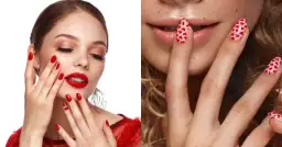 Jakie paznokcie do czerwonej sukienki? Oto kolory, które zachwycą