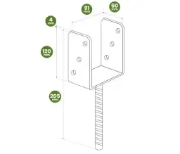 Kotwy do drewna 90x90 - jak wybrać najlepsze i uniknąć błędów