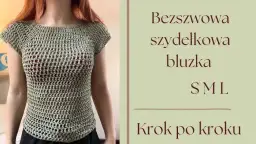 Bluzka na szydełku krok po kroku: od włóczki po perfekcyjne wykończenie