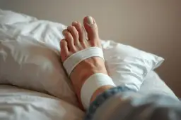 Sen po operacji haluksa: Jak spać bez bólu i ryzyka?