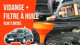 Changer filtre à huile Clio 2 : Mon guide facile pour économiser