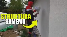 Prosty sposób jak zrobić strukturę na elewacji - poradnik wykonania krok po kroku