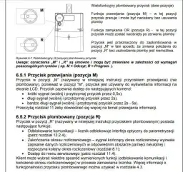 Licznik gama 100 - Instrukcja obsługi i montażu licznika
