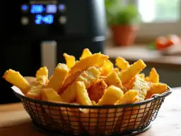 Ile piec frytki w frytkownicy beztłuszczowej, aby były idealne?