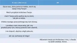 Ile próśb zawiera modlitwa Ojcze nasz? Odkryj ich znaczenie