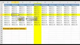 Poznaj maksymalną liczbę kolumn oraz wierszy w arkuszu kalkulacyjnym Excel