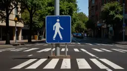 Znak informacyjny przejście dla pieszych - zasady i znaczenie