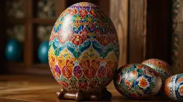 Jajo wielkanocne XXL: imponująca dekoracja i prezent niespodzianka