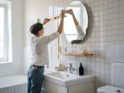 Lustro w łazience: na jakiej wysokości? Montaż idealny dla każdego!