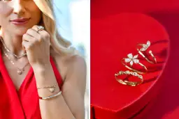 Biżuteria do czerwonej sukienki: złoto, srebro i kamienie - poradnik