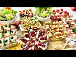 Co na stół na imprezę? 10 pysznych przekąsek, które zachwycą gości