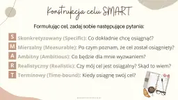 Cel jaki powinien być: kluczowe cechy skutecznych celów SMART