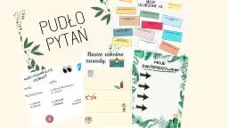 Pudło pytań, kwestionariusz osobowy, moje zainteresowania, zasady szkolne – materiały do zajęć rewalidacyjnych.
