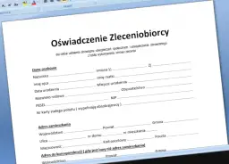 Oświadczenie zleceniobiorcy: Wypełnij i uniknij błędów ZUS/PIT!