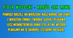 Naród jak lawa interpretacja cytatu – znaczenie, symbolika i kontekst w Dziadach