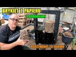 Jak zrobić brykiet z kartonu i zaoszczędzić na ogrzewaniu