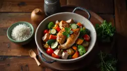 Kurczak z warzywami i sosem – jak przygotować smaczne danie jednogarnkowe