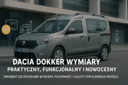 Dacia Dokker Van: Wymiary paki, ładowność. Czy zmieści europaletę?