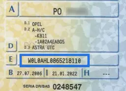 Gdzie w dowodzie rejestracyjnym jest numer silnika? Oto ważne informacje