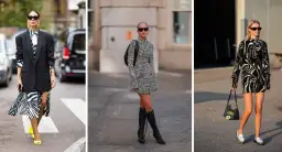 Stylizacje sukienki w zebre, które zachwycą na każdą okazję