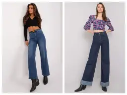 Szerokie jeansy: jaką bluzkę dobrać? Porady i gotowe stylizacje