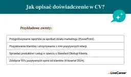 Jak opisać doświadczenie w CV? Praktyczne porady i przykłady