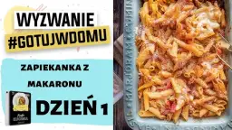 Zapiekanka z surowego makaronu: prosty przepis bez gotowania