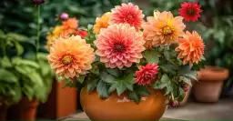 Czy dalie można sadzić w donicach? Odkryj tajniki uprawy w pojemnikach