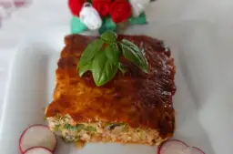 Szybka i prosta zapiekanka gołąbkowa z młodej kapusty na obiad