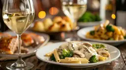 Makaron z kurczakiem w sosie kurkowym: Pyszny i aromatyczny