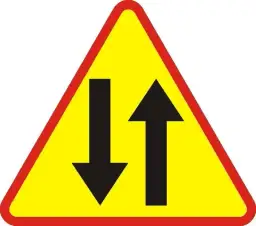 Odcinek jezdni o ruchu dwukierunkowym: co oznacza znak A-20?