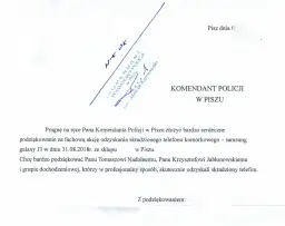 Jakie pisma doręcza policja: lista dokumentów i zasady ich odbioru