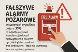 Ręka naciska przycisk "PULL DOWN" na czerwonym przycisku alarmowym. Dowiedz się, jak zresetować alarm w domu, gdy wywołały go czynniki niezwiązane z pożarem.