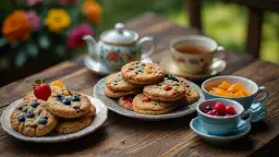 Przepisy na pyszne ciasteczka bez czekolady: Ciastka z owocami