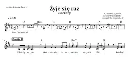 Najlepsze i najprostsze akordy do piosenki Żyje się raz - nauka krok po kroku